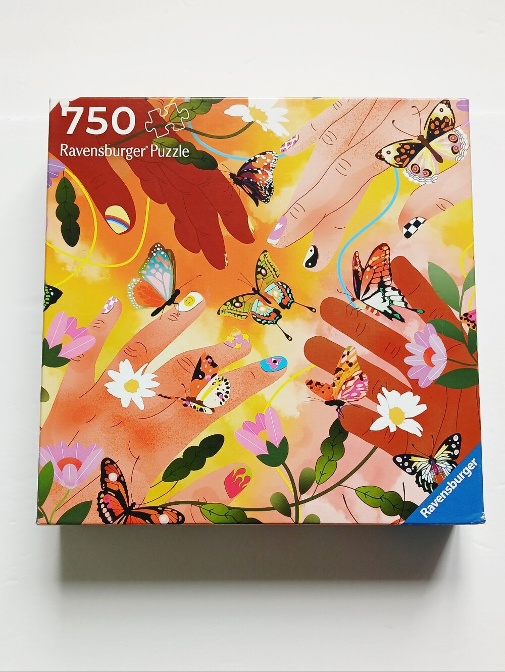 Flower Festival 750-piece puzzle by Ravensburger